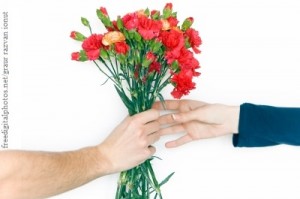 give flowers