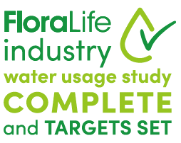 floralife industry water usage study complete and targets set