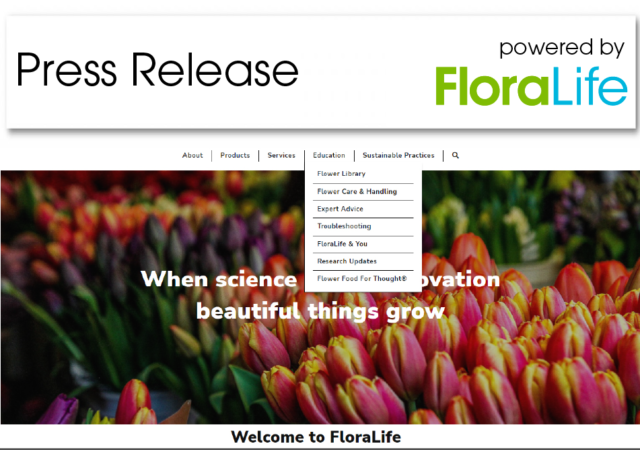 FloraLife Launches New Global Website with Comprehensive Industry Resources